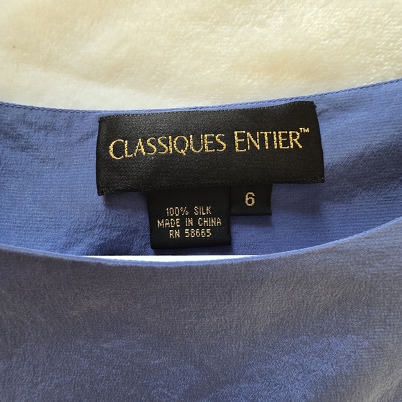 Women's Blue Sleeveless Top - Picture 7 of 7